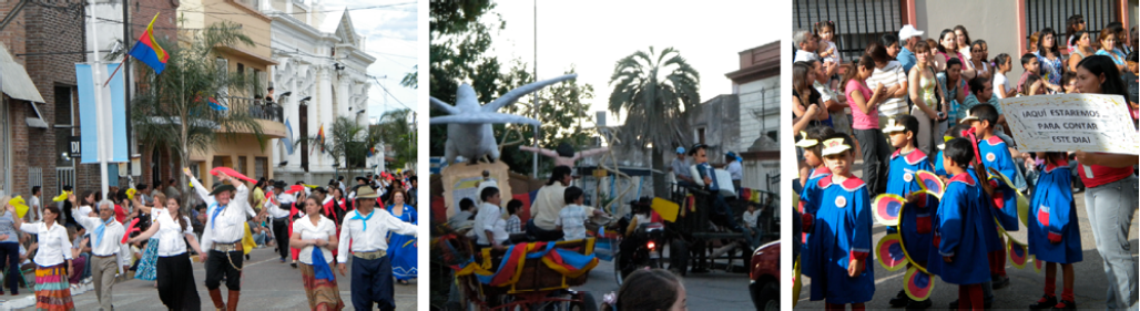 El ritual del desfile