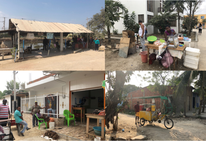 Actividad econ�mica en hogares y emprendimiento, Barrio El Poz�n