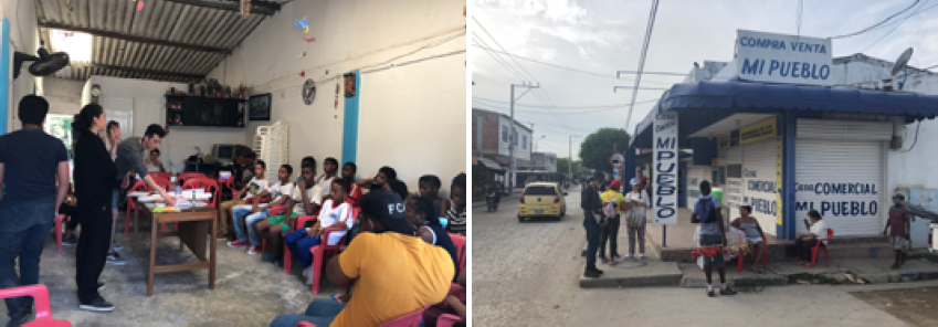 Actividades de m�todos etnogr�ficos en campo &mdash;Observaci�n de campo y entrevista semiestructurada, barrio El Poz�n