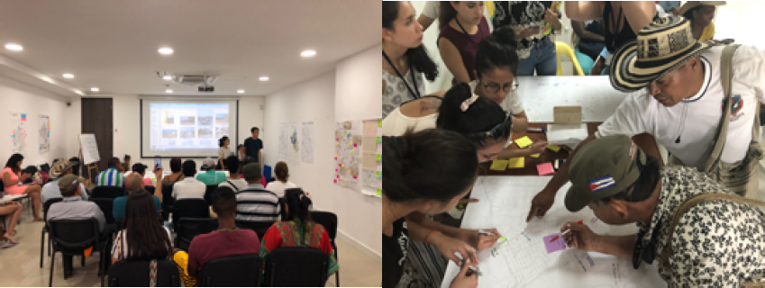 Actividades de m�todos etnogr�ficos en campo. Recorrido urbano y mapeo cartogr�fico, barrio El Poz�n