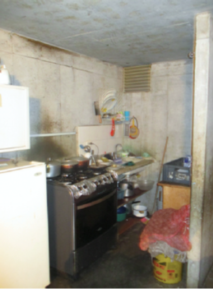 Cocina en obra gris, Metro Usme 136