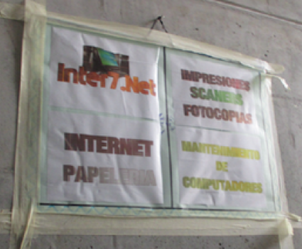 Aviso en los espacios comunes de Metro Usme 136