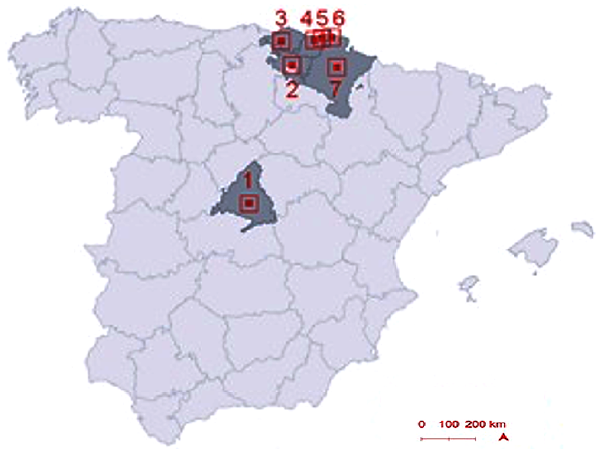 Visitas de campo em el Território Espanhol
