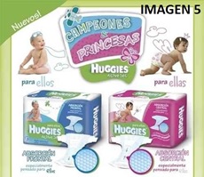 Pañales con distinción según género (2013)