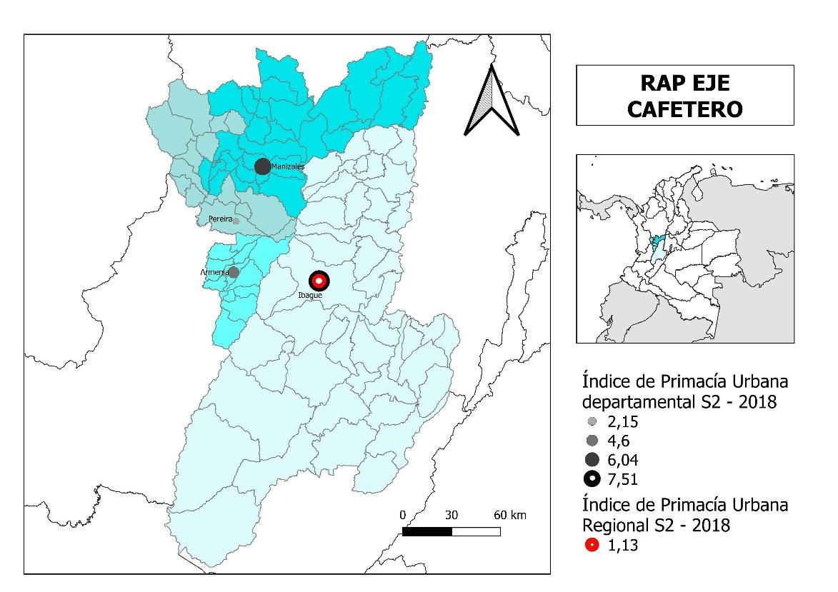 RAP EC �ndice S2 de primac�a urbana 2018.