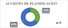 Acciones de  planificaci�n de control interno