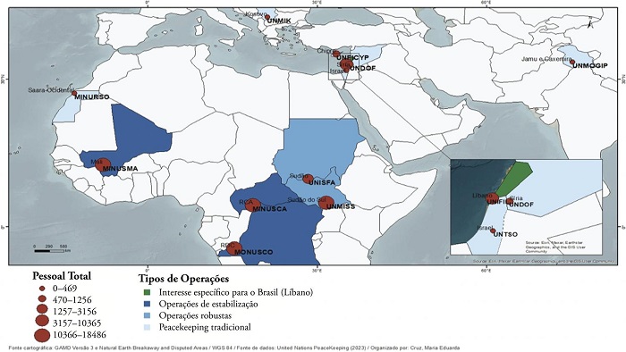 United Nations Peacekeeping Operations Active in 2023