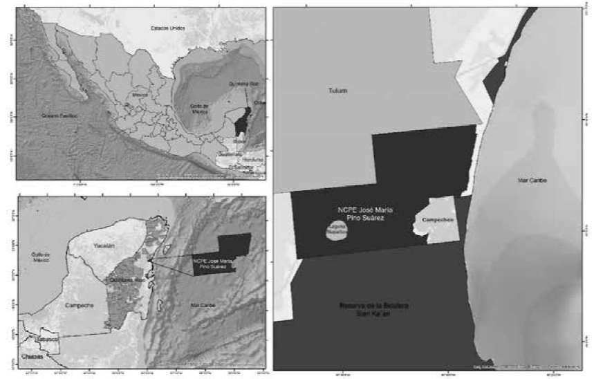 Localización del ejido JMPS