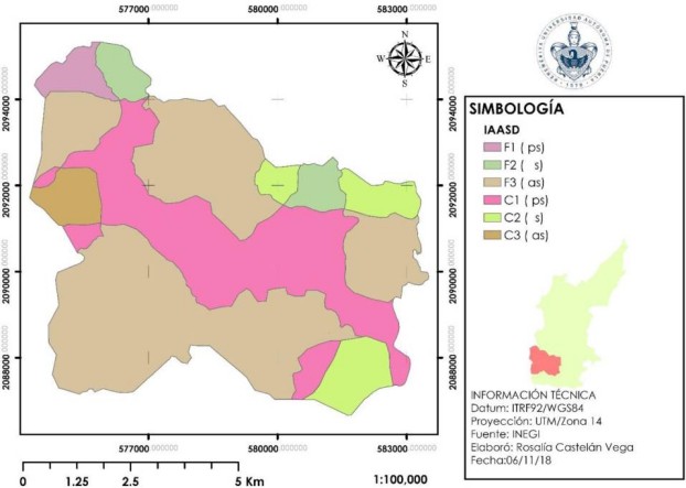 &Aacute;reas ambientalmente sensibles a la desertificaci&oacute;n de la microcuenca