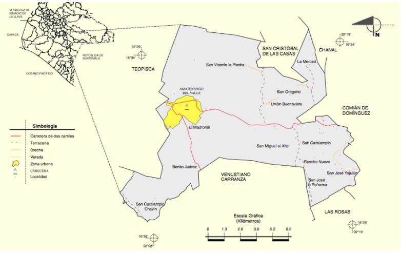Localizaci&oacute;n de la zona de estudio