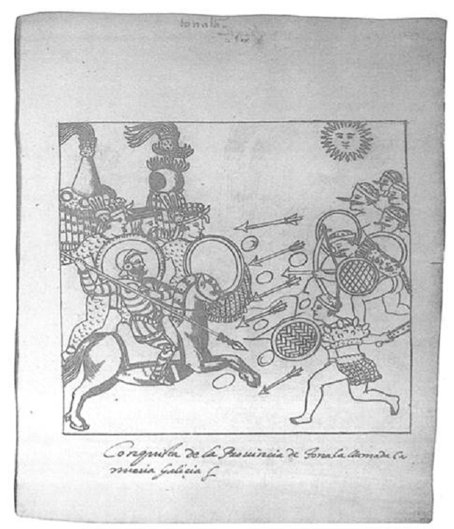 Tonalan. Conquista de la provincia de Tonala, llamada la Nueva Galicia