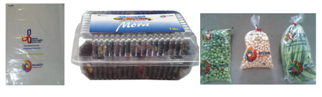 Alternativa 4 de empaque. Bolsa plástica