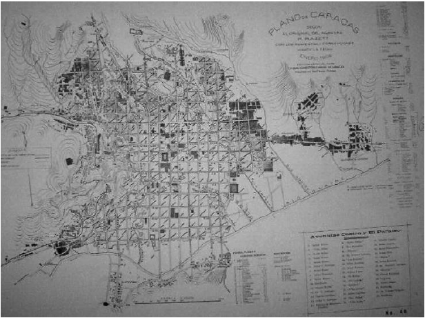 Plano de Caracas (1905)