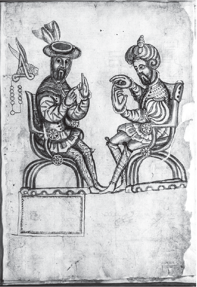 Códice de Yanhuitlán, lám. VIII, 31 × 21 cm, ca. 1550. Biblioteca
							Lafragua, Puebla. © Biblioteca Lafragua, Benemérita Universidad Autónoma
							de Puebla.