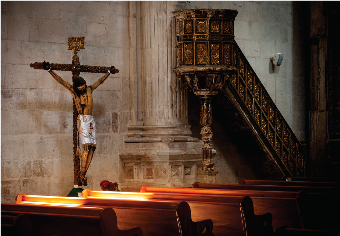 Cristo de barrio, iglesia de Yanhuitlan. 