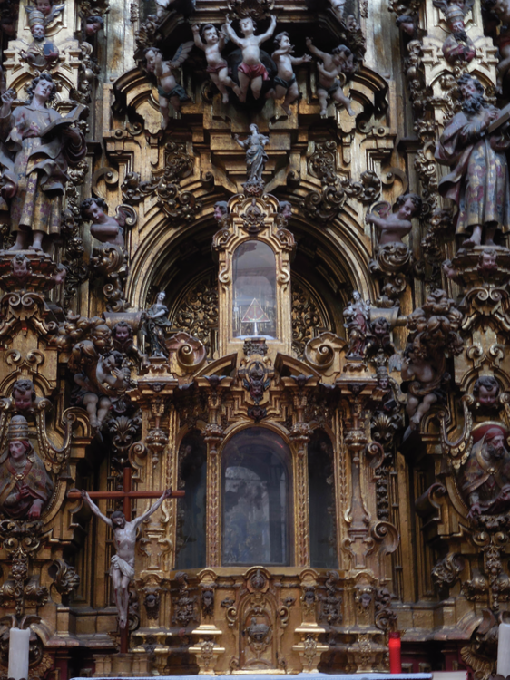 Isidoro Vicente de Balbas, retablo de la Inmaculada Concepción (detalle), siglo XVIII, parroquia de Santa Prisca, Taxco. Foto: Guillermo Arce. Secretaria de Cultura.-INAH. Mex.- “Reproducción autorizada por el Instituto Nacional de Antropología e Historia”.