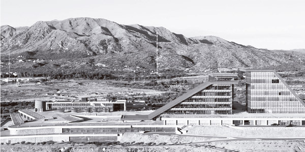 Figura 8. Enclave c&iacute;vico en el  paisaje