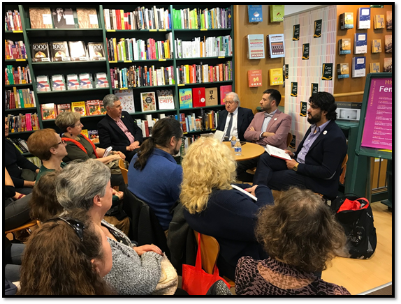 Presentación del libro de Yván Pozuelo Andrés.