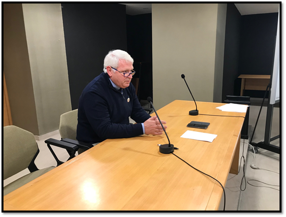El presidente del CEHME, José-Leonardo Ruiz Sánchez, fue el encargado de clausurar los trabajos del Seminario organizado en Gijón.