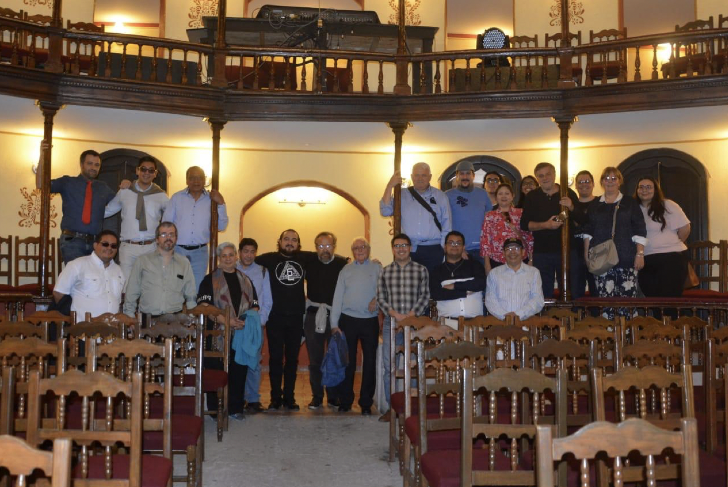 Día 26 de octubre de visita al pueblo de Jerez.Foto cortesía de: Manuel Villachis. 