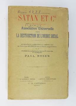 Portada francesa de Satan et Cie 45