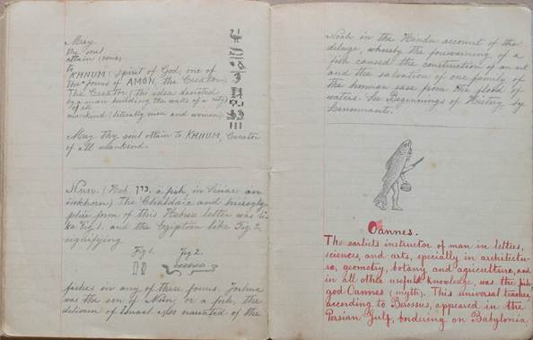ff. 48v-49r del Cuaderno de notas atribuido a Tomás Povedano, finales del siglo xix-principios del siglo XX.
