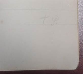 Detalle inferior derecho de f. 18r. del Cuaderno de notas atribuido a Tomás Poveda- no, finales del siglo xix-principios del siglo XX