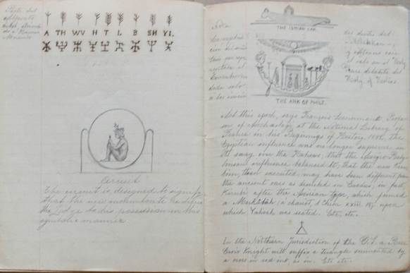 ff.47v-48r del Cuaderno de notas atribuido a Tomás Povedano, finales del siglo xix-principios del siglo XX.