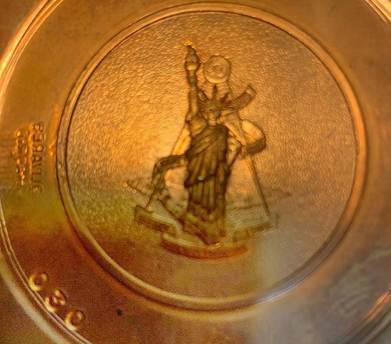 Resello sobre 2 � pesetas de Franco