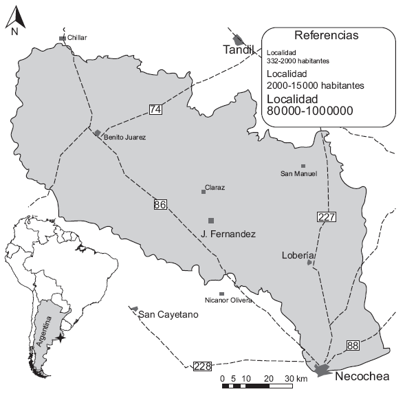 Ubicaci&oacute;n del &aacute;rea de estudio.