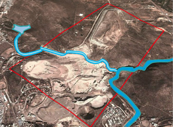 Corrientes de agua presentes en la zona de estudio (Barraza, 2015).