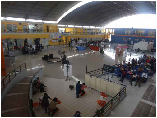 Hospital de la Solidaridad. Fuente: autoras, septiembre 2015.