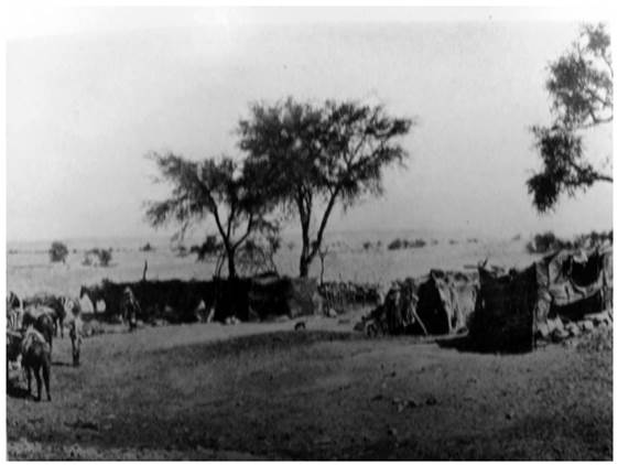 Vista de La Soledad, de acuerdo con Bowman (1924).