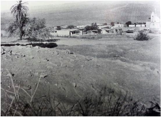 Vista de Matilla de acuerdo con Bowman (1924).