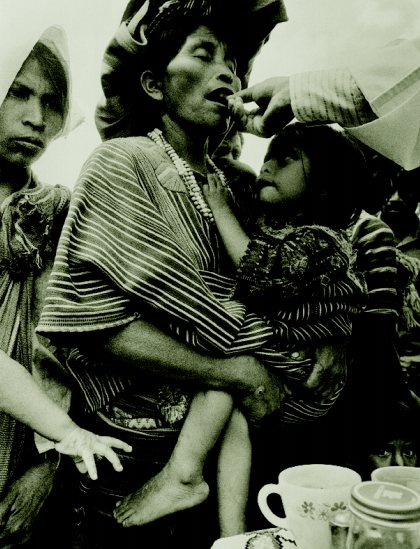 Refugiados guatemaltecos, 1982.