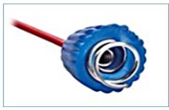 Electrodo de espiral