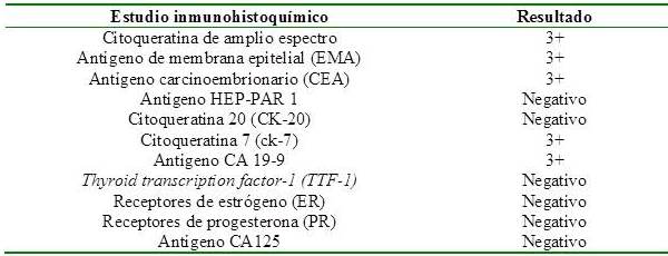 Panel de inmunohistoquímica 19-24109