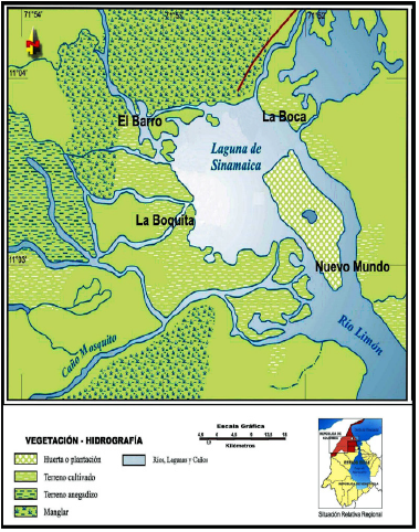 Laguna de Sinamaica, municipio P&aacute;ez, estado Zulia. Venezuela.