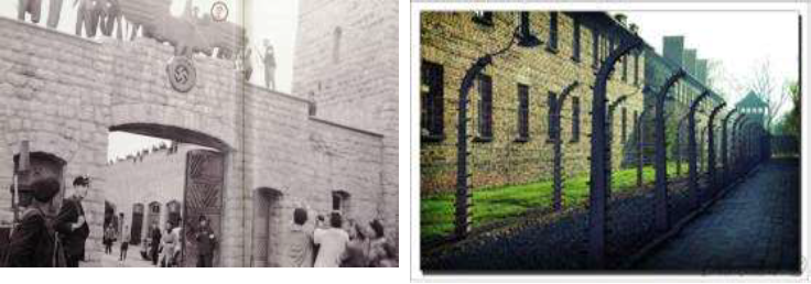 Fotograf�a de la Fachada y vista lateral del campo de concentraci�n de Mauthausen en Austria. (p�gina web en l�nea) https://eleconomico.es/comarca/115655 (consulta &hellip;. 2018, enero 24). https://elpais.com/cultura/2015/01/26/actualidad/1422295851_665791.html..