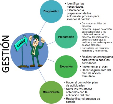 Pasos para lograr la Gestin de Cambio