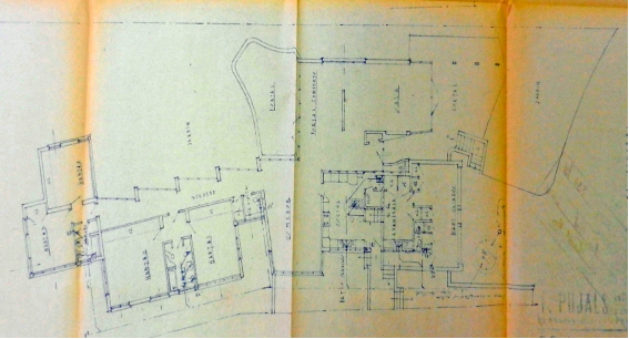 Distribuci&oacute;n espacial. calle 35. Fuente. Archivo de Amillaramiento.