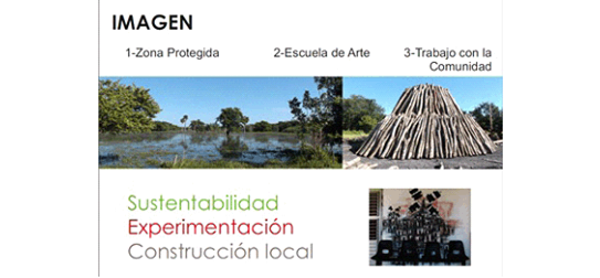 La propuesta del nuevo conjunto parte de la creaci&oacute;n de una imagen simb&oacute;lica que sintetiza la identidad de la zona y la funci&oacute;n art&iacute;stica de la instituci&oacute;n. Fuente: Equipo 3