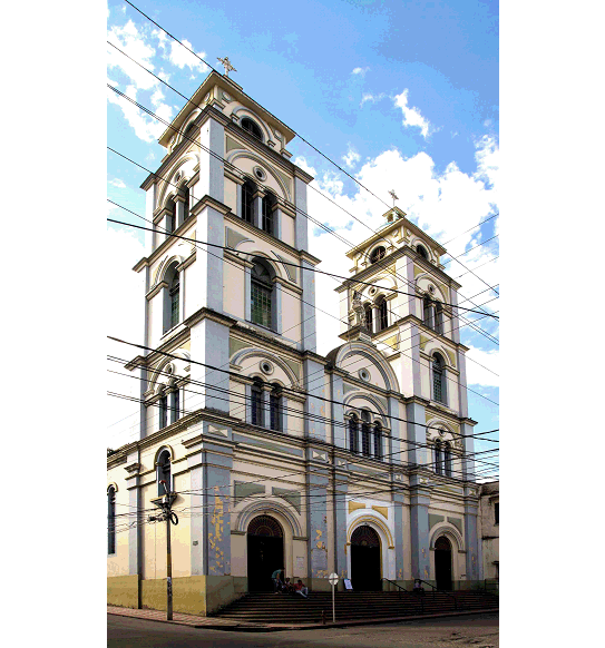 Iglesia de San Roque de Ibagu&eacute; (1935). Foto: Juan Camilo Aranz&aacute;lez (2012). Fuente: Grupo de investigaci&oacute;n E.ArC
