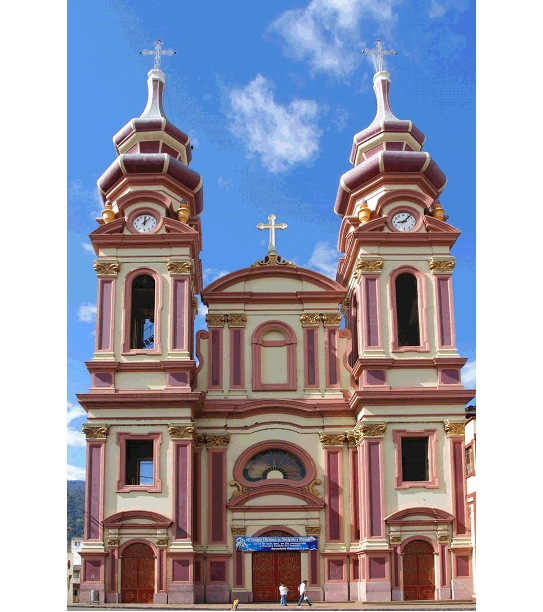 Iglesia del Carmen de Ibagu&eacute; (1954). Foto: Juan Camilo Aranz&aacute;lez (2012). Fuente: Grupo de Investigaci&oacute;n E.ArC