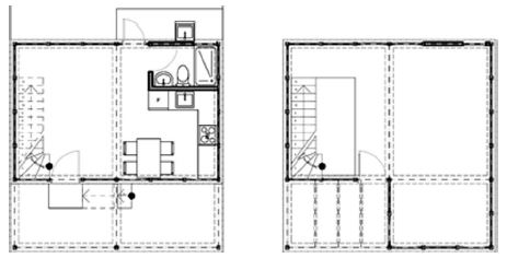 Vivienda d&uacute;plex.
