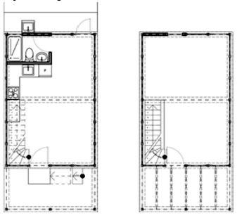 Vivienda d&uacute;plex que no permite ampliaci&oacute;n.