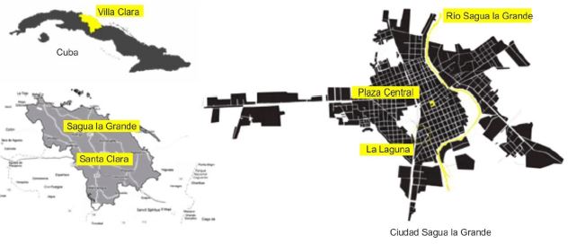 Ubicaci&oacute;n f&iacute;sico espacial del barrio La Laguna.