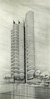 Proyecto de una torre de apartamentos en Calle L&iacute;nea.