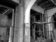 Reforzamiento estructural en el edificio de la Avenida 10 de agosto N 14-42. 