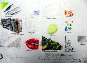 (izquierda). Líneas y Texturas: desarrollo de habilidad y calidades gráficas